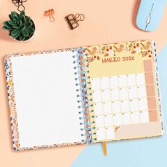 Agenda Finocam 16 meses Vitae 1/4 sem/vista cas 2025-26 azul