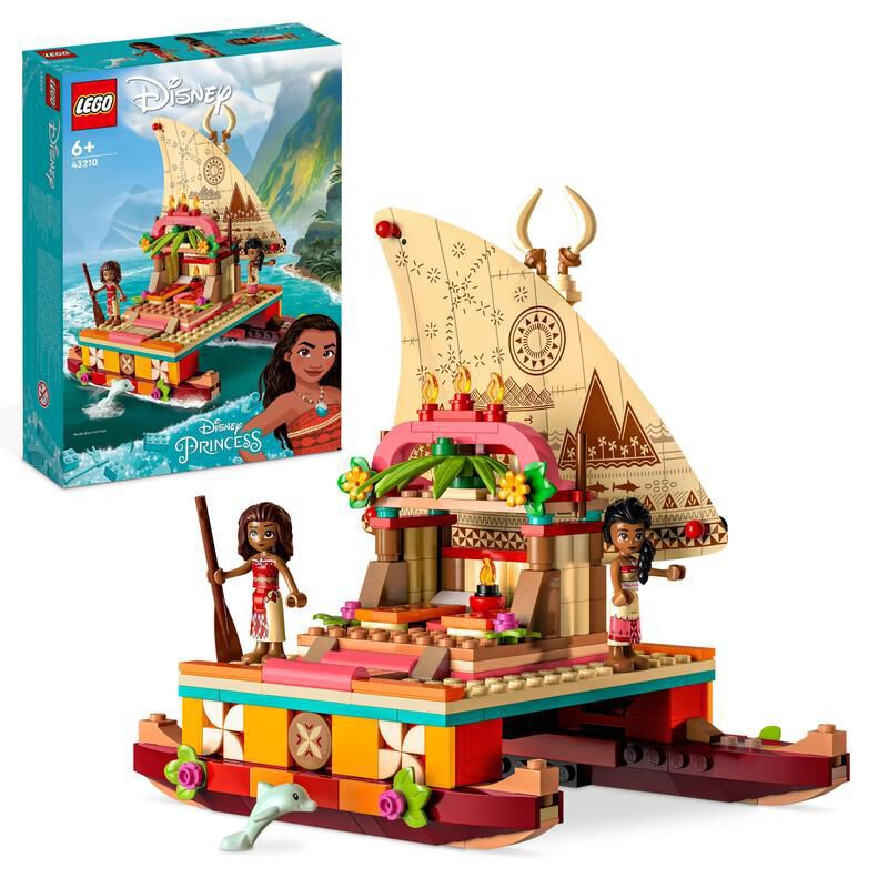 LEGO&reg; Disney Princess Barco Aventurero de Vaiana 43210