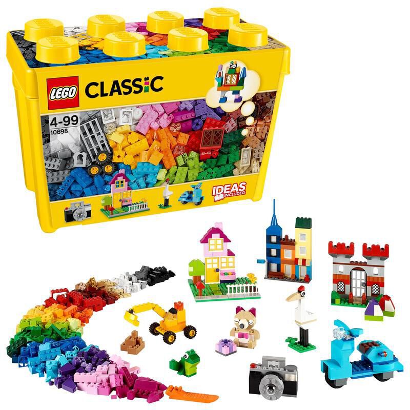 LEGO&reg; Classic Caja de Ladrillos Creativos Grandes 10698