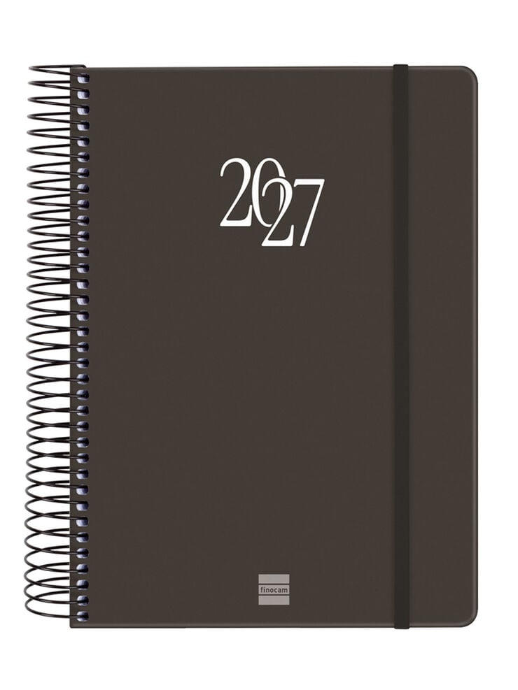 Agenda Finocam My D&iacute;a P&aacute;gina 2027 Catal&aacute;n Negro