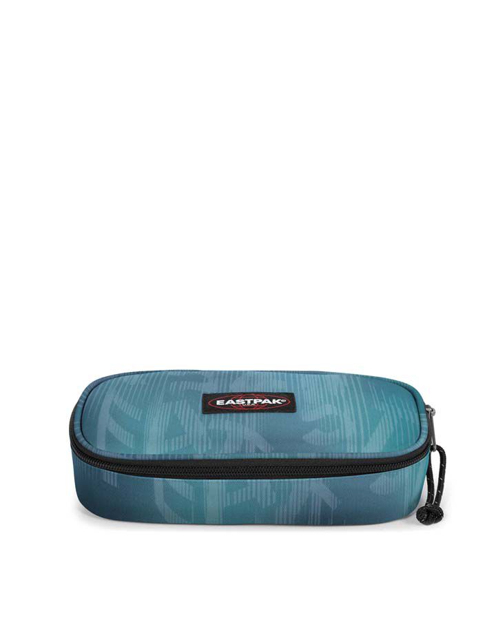 Estuche Oval Single Letter Dye Blue