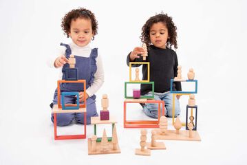 Figures comunitat fusta natural