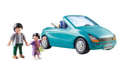 Playmobil City Life Fam&iacute;lia amb Cotxe (70285)