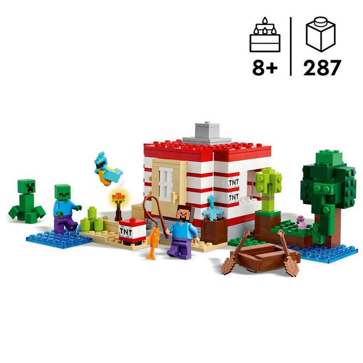 LEGO® Minecraft La Casa-Dinamita de la Selva 21275