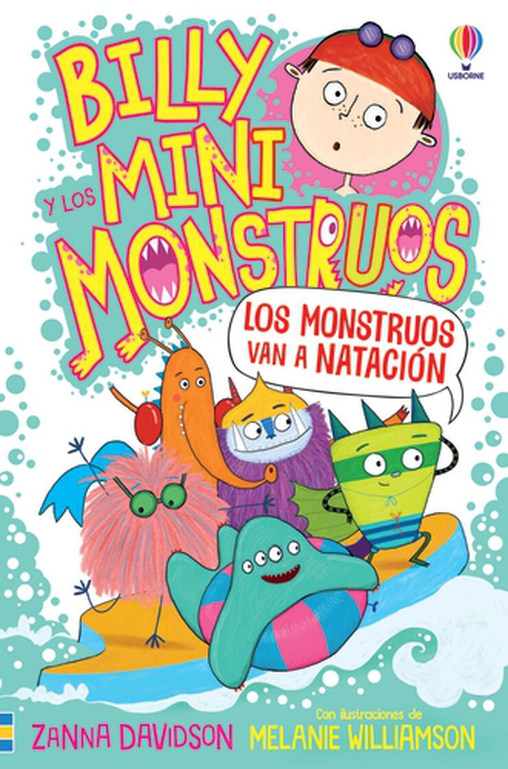 Los monstruos van a natación