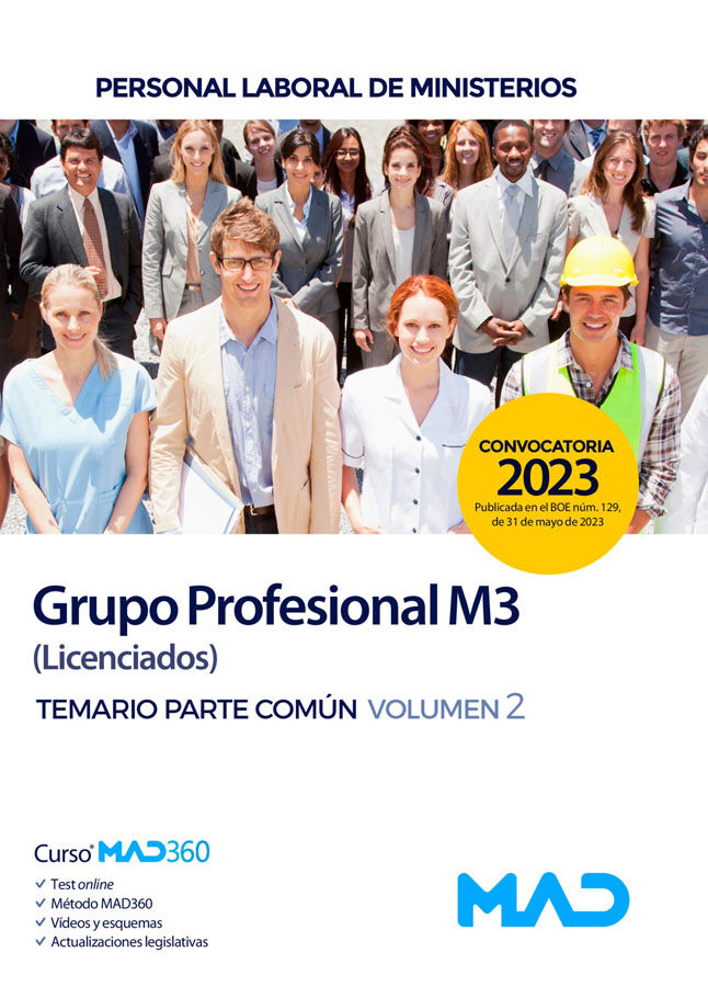 Personal Laboral de Ministerios Grupo Profesional M3 (Licenciados)