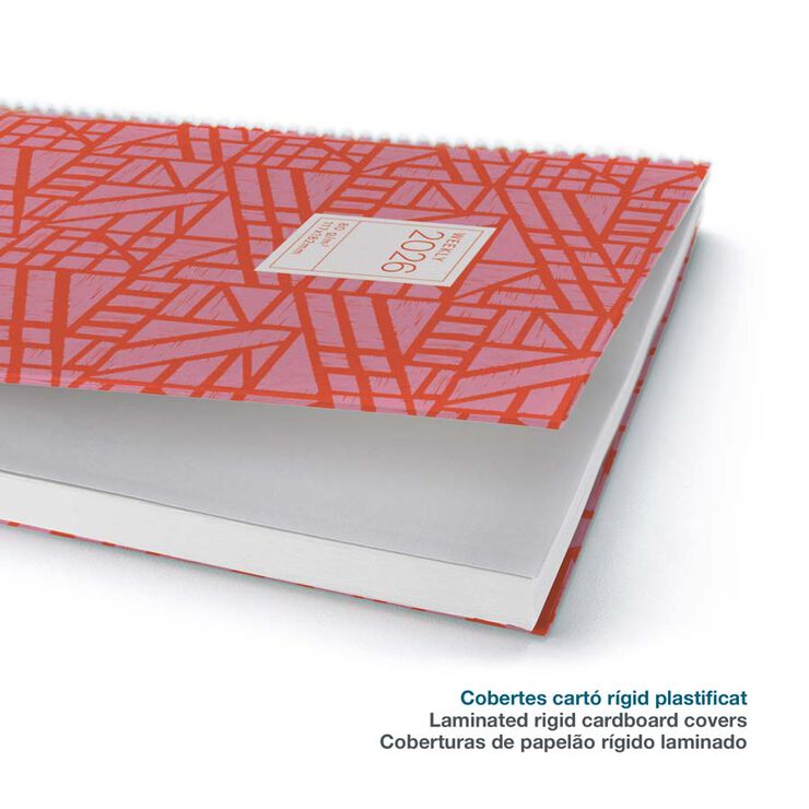 Agenda Espiral Miquelrius Activa 11x18 sem/vista catalán 2026 Baden