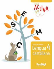 Lengua Castellana 4&ordm; Primaria Nuevo Activa ProDigi
