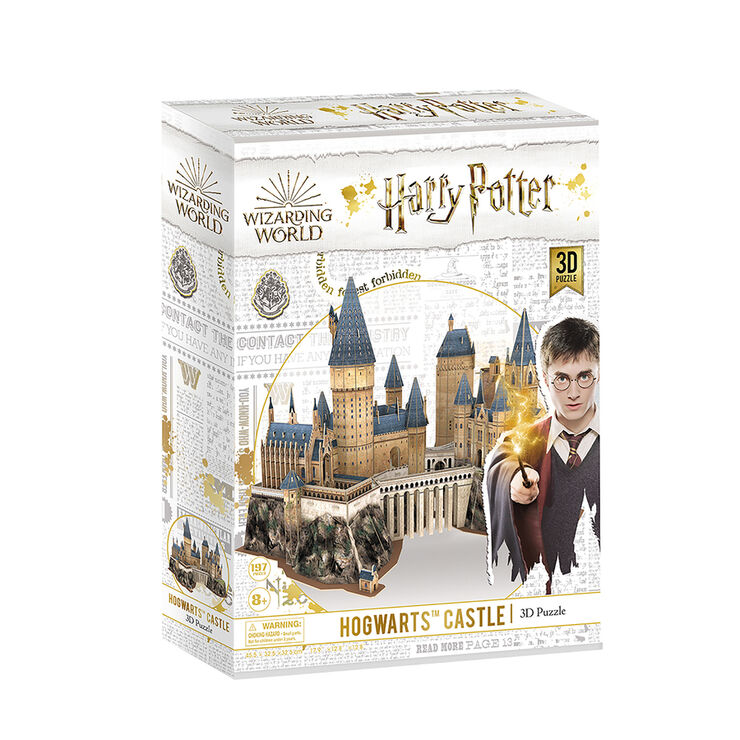 Puzle 3D Castillo de Hogwarts 197 piezas