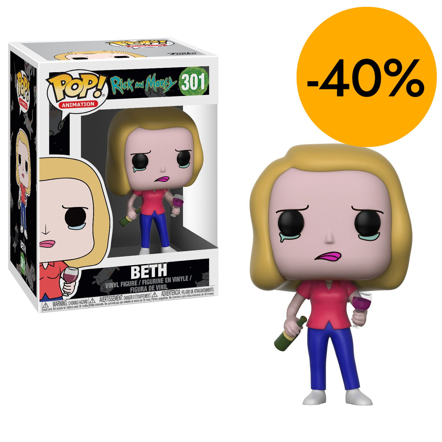 Funko POP! Rick & Morty Beth Got De Vi