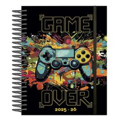 Agenda escolar Senfort 16 meses sem/vista catalán 2025-26 Gamer