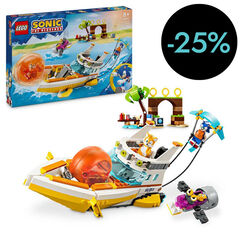 LEGO® Sonic Barco de Aventuras de Tails 76997
