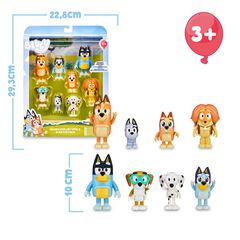 Bluey Pack 8 Figures
