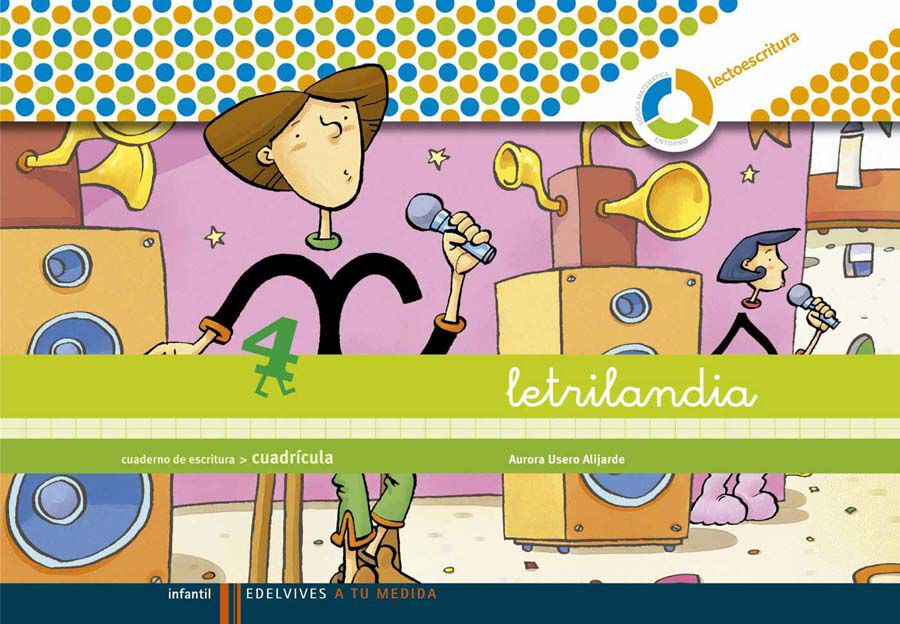 Letrilandia 4 Cuadr&iacute;cula Espiral