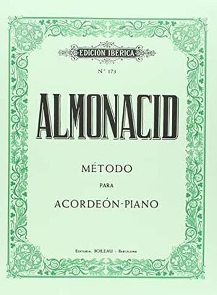 Método acordeón-piano 9788480204897