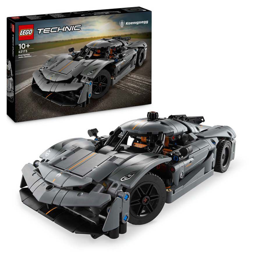 LEGO&reg; Technic Hipercotxe Koenigsegg Jesko Absolut Gris 42173