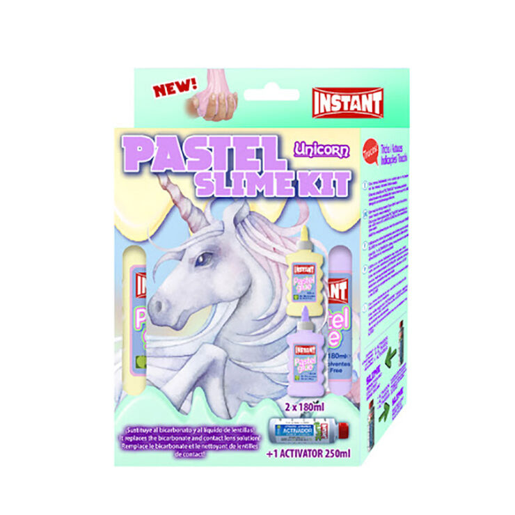 Slime Mini Kit Pastel Unicornio