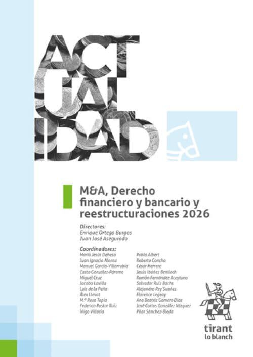 M&A, derecho financiero y bancario y reestructuraciones 2026