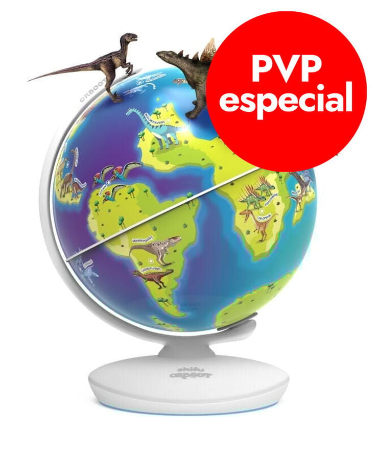 Globus terraqui interactiu Els Dinosaures