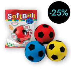 Pelota foam colors assortits 12cm