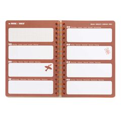 Agenda A5 sem/vista mult 2026 Tropical Treasure