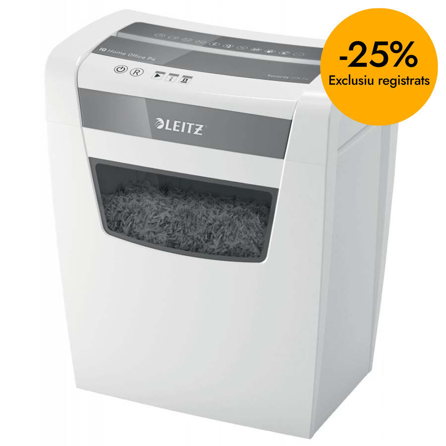 Destructora de papel Leitz IQ Slim Home Office