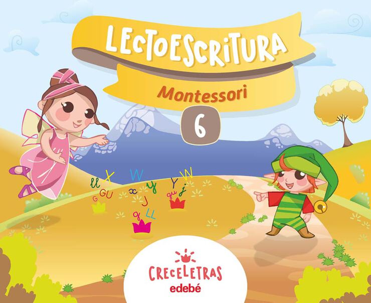 Lectoescritura 6 Montessori Infantil 5 Años