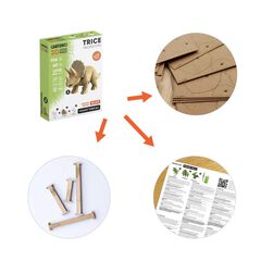 Puzzle 3D Cartonic Trice