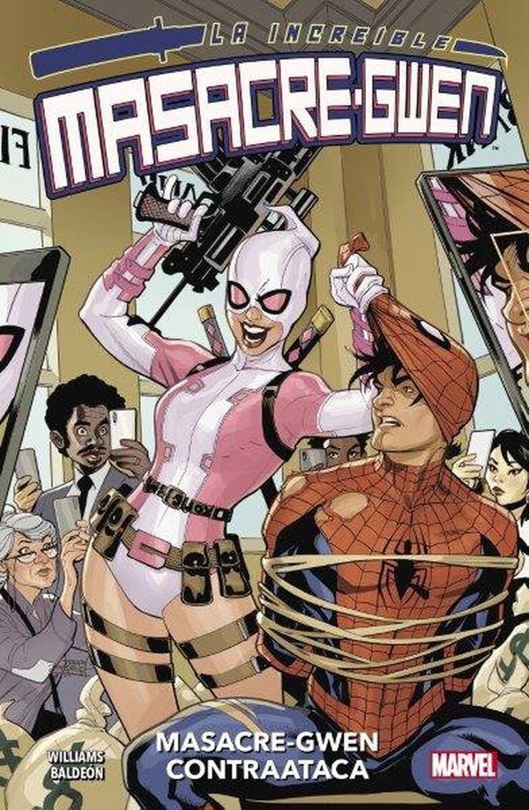 100% Marvel coediciones masacre gwen. masacre-gwen contraataca