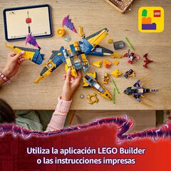 LEGO® Ninjago Super Jet de la Tempesta de Ras i Arin 71833