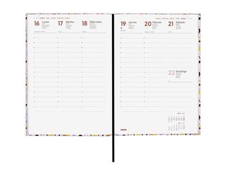 Agenda Finocam Porto DS Y10 sem/vista vertical cas 2026 Malva