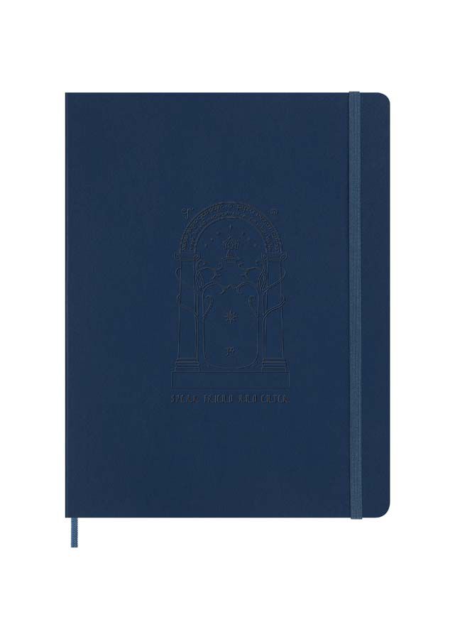 Libreta Moleskine tapa blanda rayada XL El Se&ntilde;or de los Anillos