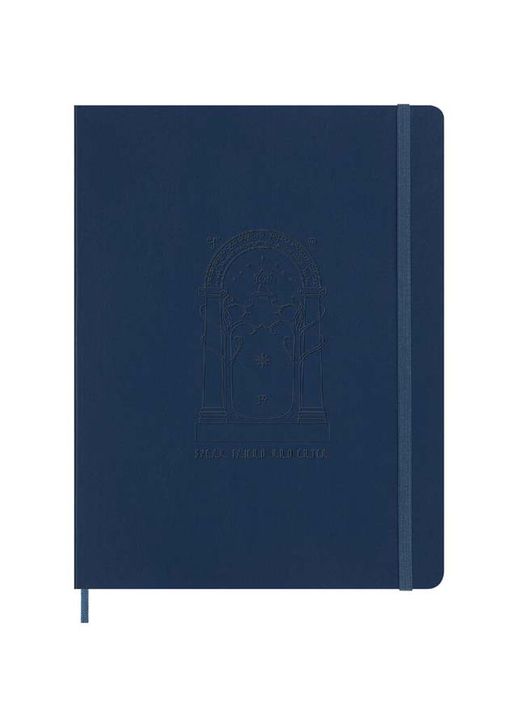 Libreta Moleskine tapa blanda rayada XL El Se&ntilde;or de los Anillos