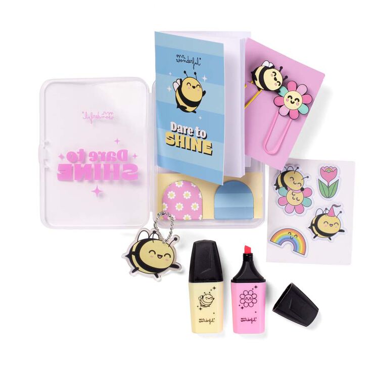 Kit Mr. Wonderful per pesonalitzar agenda Dare to shine