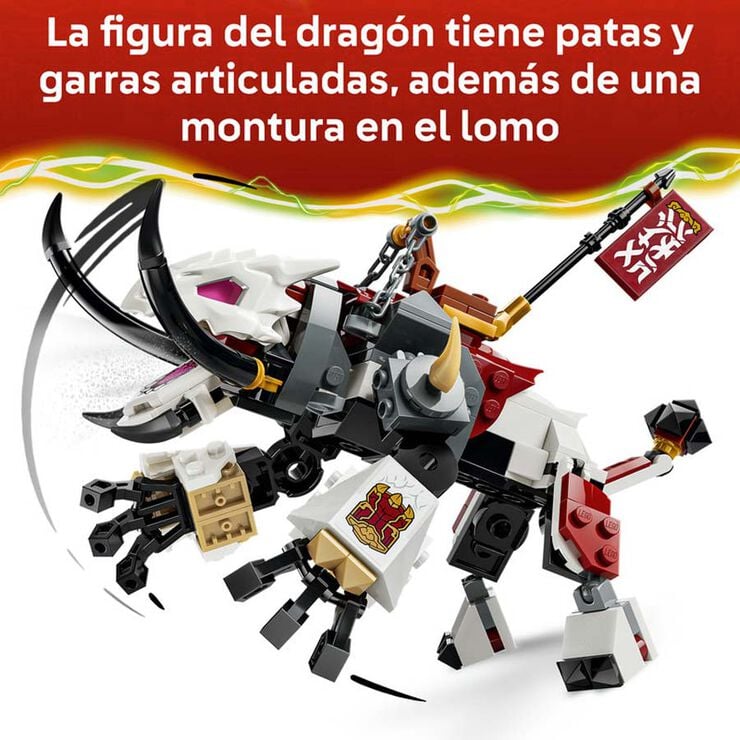 LEGO&reg; Ninjago Zilvar y Grimtak la Bestia Drag&oacute;n 71863