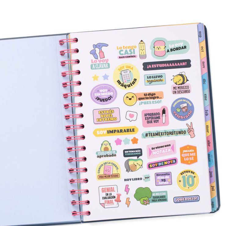 Agenda escolar Mr. Wonderful Wonder sem/vista cas 2025-26 Planazos, ilusiones y buenas vibraciones