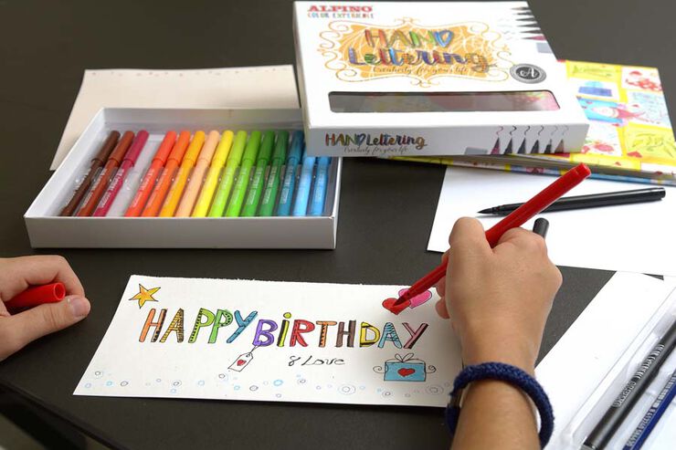 Rotuladores Alpino Hand Lettering Color Experience Kit