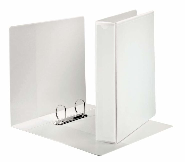 Carpeta cangur Esselte Plus A4 2 anelles 40mm blanc