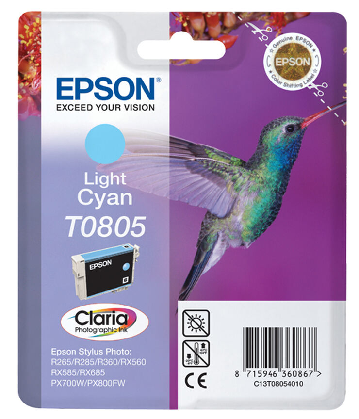 Cartutx original Epson St.Photo R265 Cian CL - Ref. C13T08054011