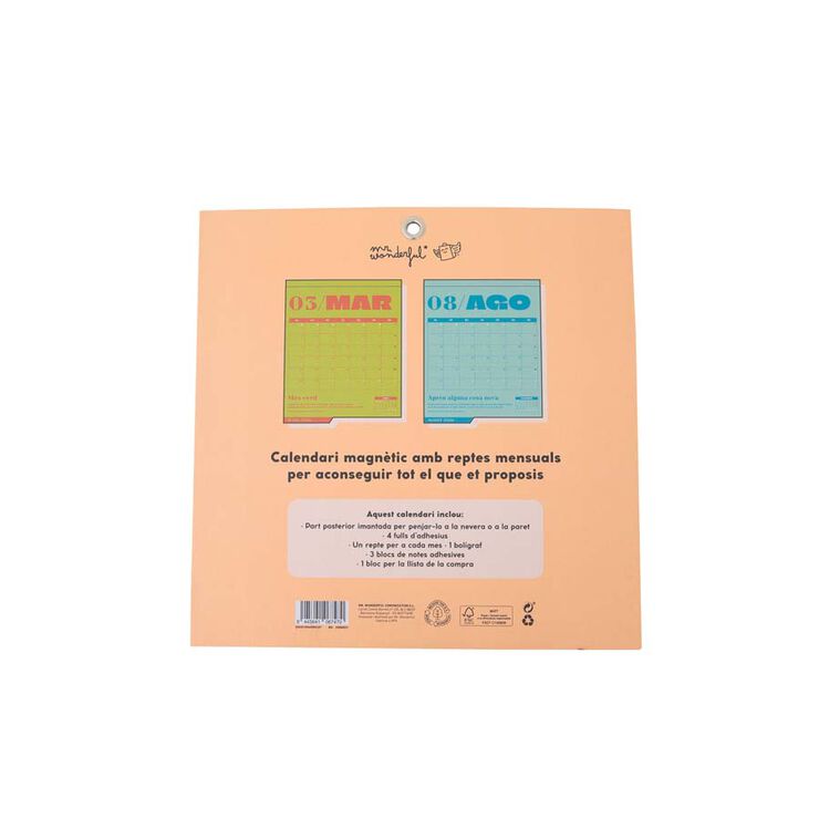 Calendario pared Iman 2026 cat No apte per a avorrits