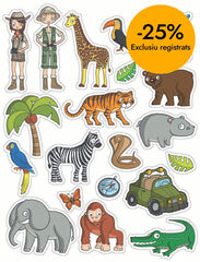 Gomets tem&agrave;tics Apli La Selva 3 fulls 69u