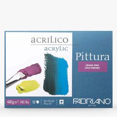 Bloc &Oacute;leo/Acr&iacute;lico Pintura Fabriano 25x35cm 400g