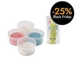 Pearl Clay Creative azul claro, rojo claro, blanco