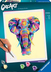 CreArt Pintar per números elefant