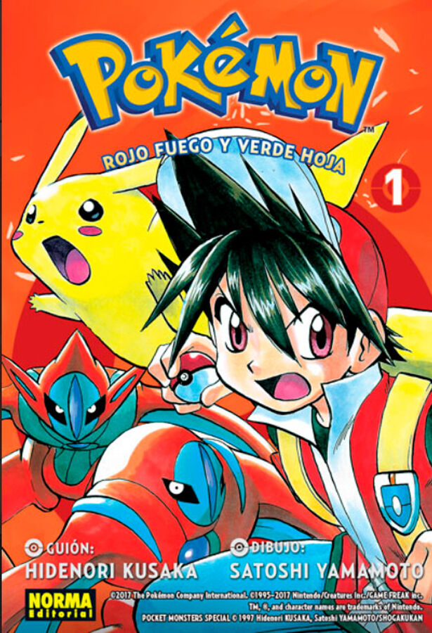 Pok&eacute;mon 13: Rojo fuego y verde hoja 1