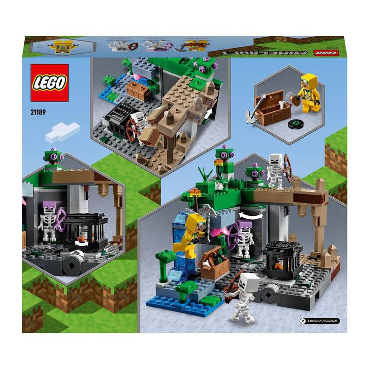 LEGO® Minecraft La Mazmorra del Esqueleto 21189
