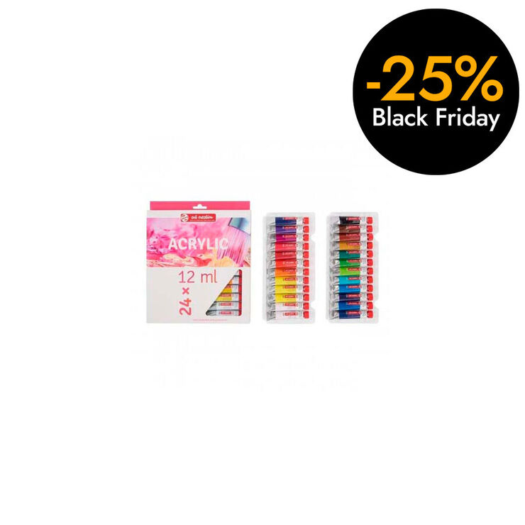 Pintura acrílica Talens Art Creation 24 colores