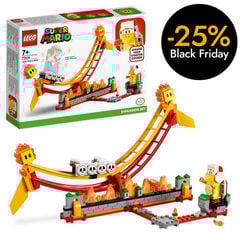 LEGO® Super Mario Set de Expansión: Gran ola de lava, Hermano Fuego y 2 Gotas de Lava 71416