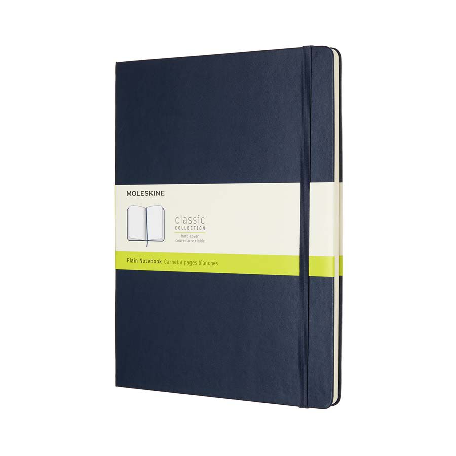 Libreta Moleskine XL Azul Liso