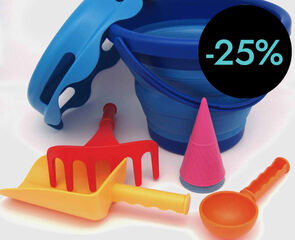 Cubo Plegable 7 en 1 Verde